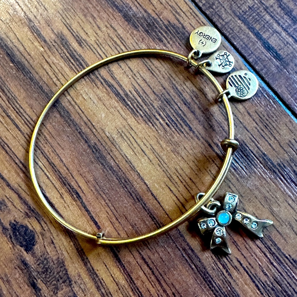 Alex & Ani A Promise to Yourself Bow Bracelet